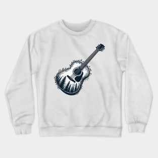 Nature guitar Crewneck Sweatshirt